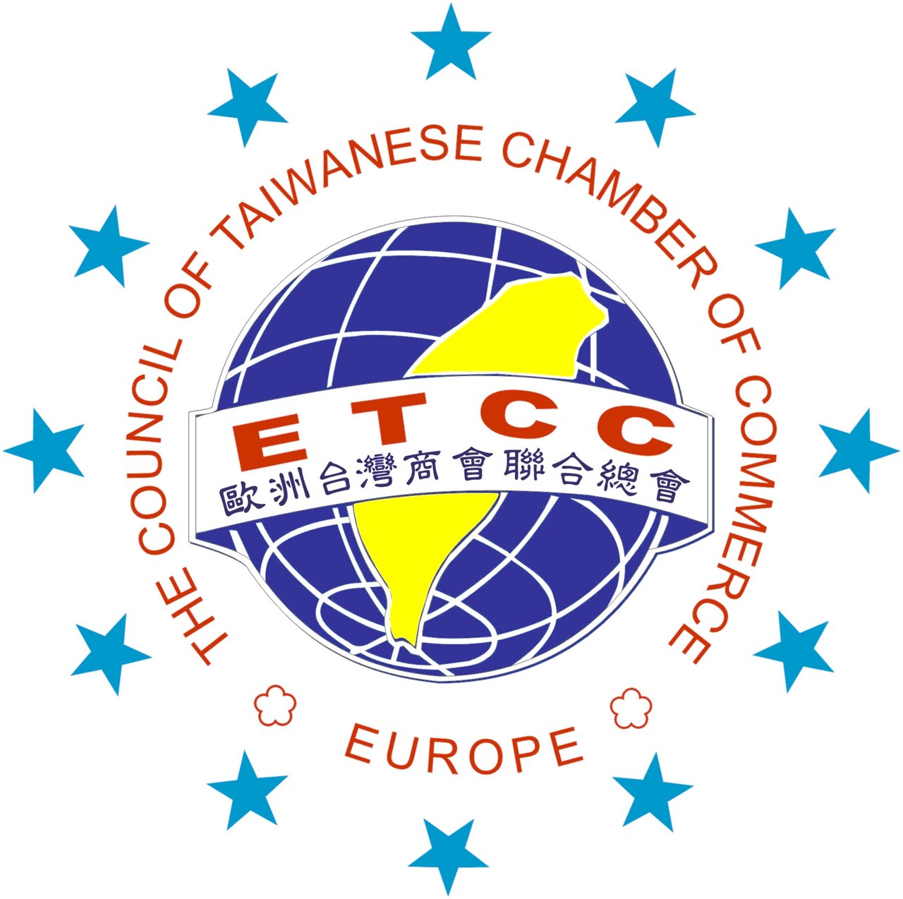 歐洲台灣商會聯合總會 logo